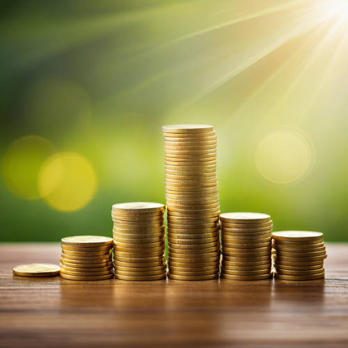 Business & Startups: coin, money, peak
