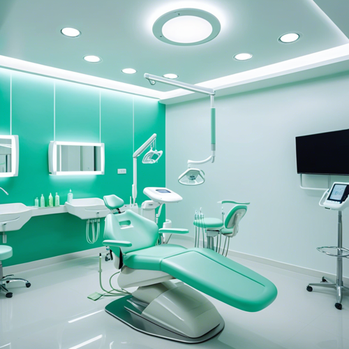 Healthcare: lamp, chair, clinic
