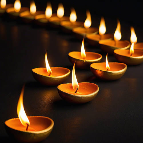 Festivals & Culture: lamp, candle, table