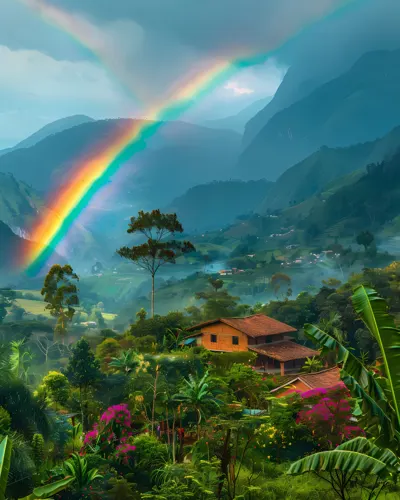 Nature & Wildlife: appear, jungle, mountain
