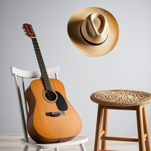 Dance & Music: bar stool, chair, cowboy hat