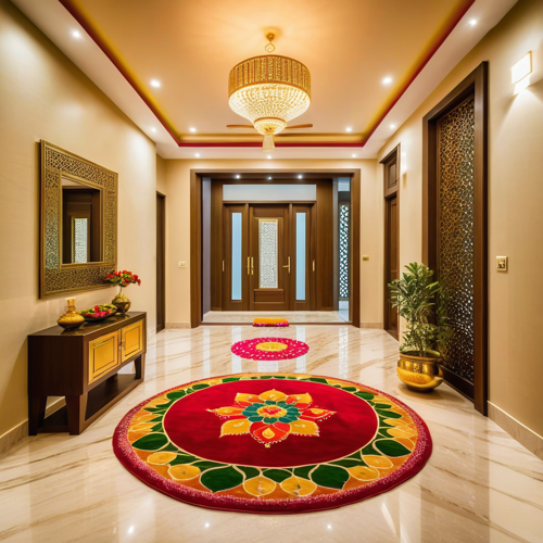 Festivals & Culture: chandelier, corridor, doorway