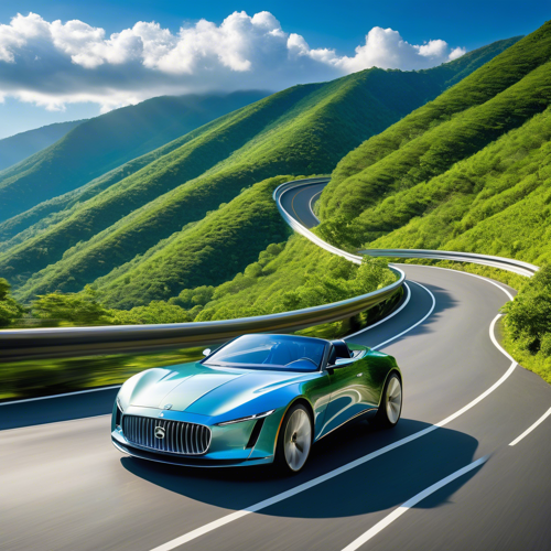 Travel & Landmarks: car, convertible, curve