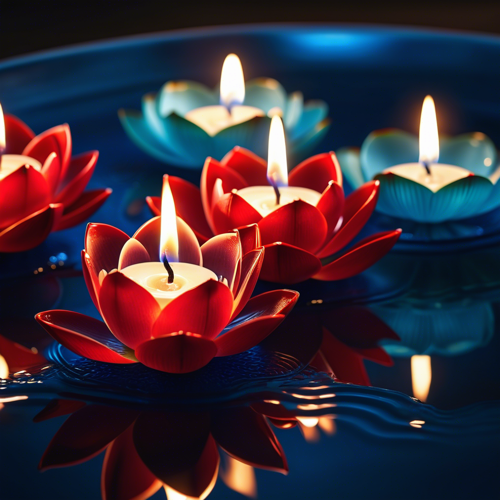 Festivals & Culture: candle, float, flower
