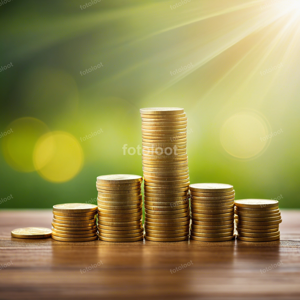 Business & Startups: coin, money, peak