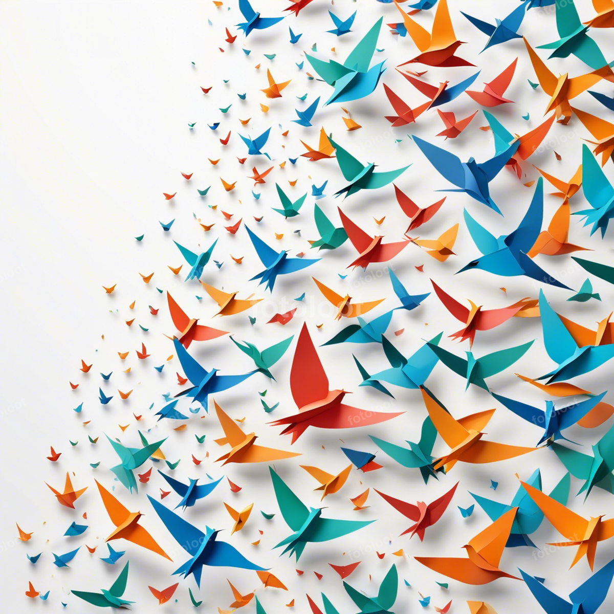 Nature & Wildlife: bird, confetti, fall