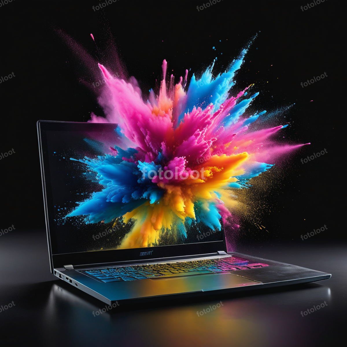 Business & Startups: computer, explosion, laptop