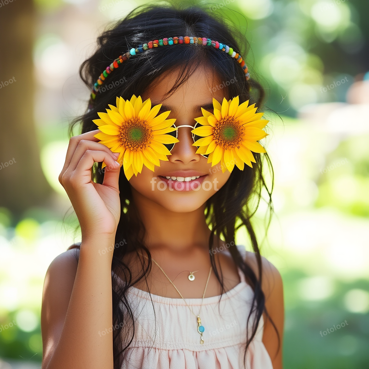 Children: catch, daisy, dress