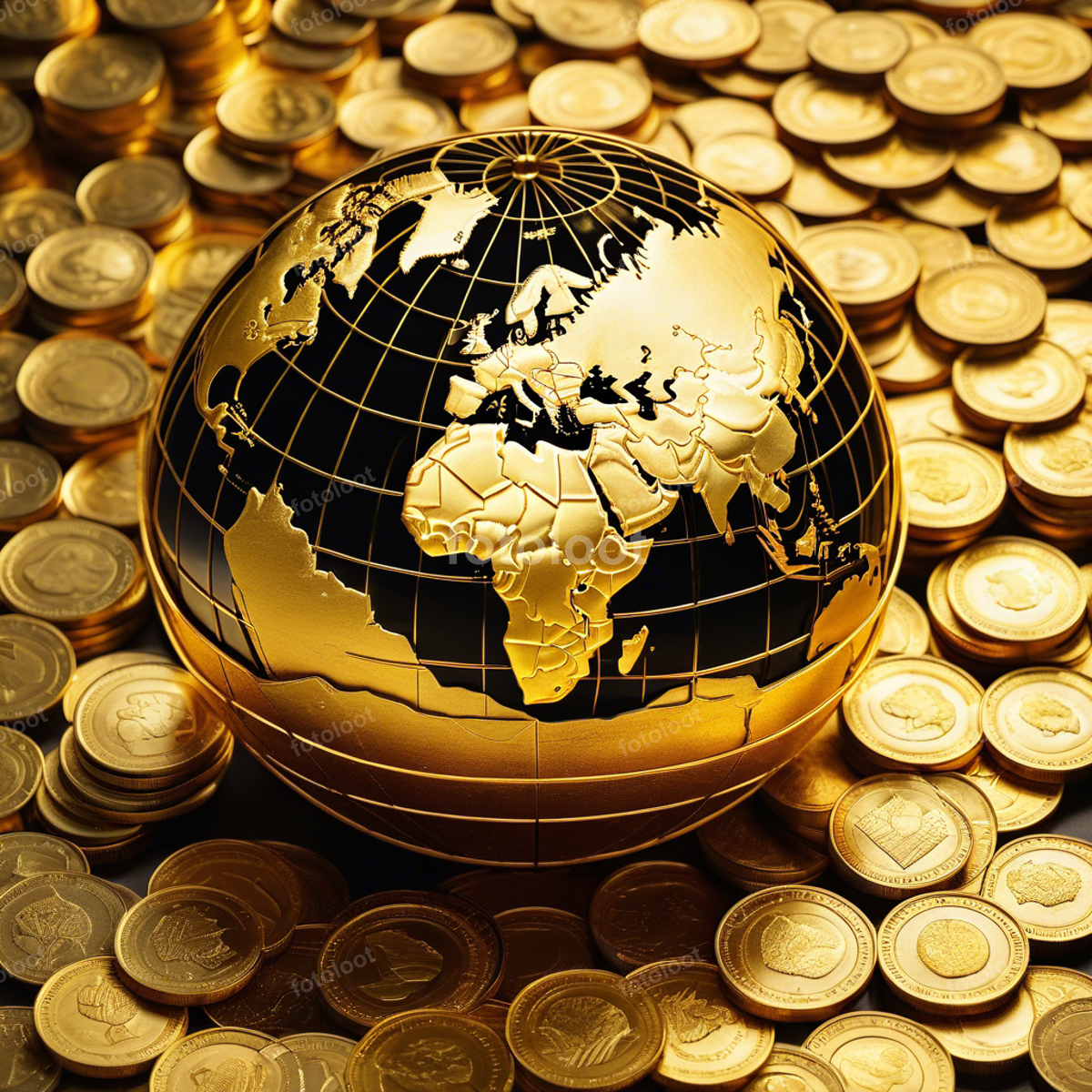 Business & Startups: business, coin, continent