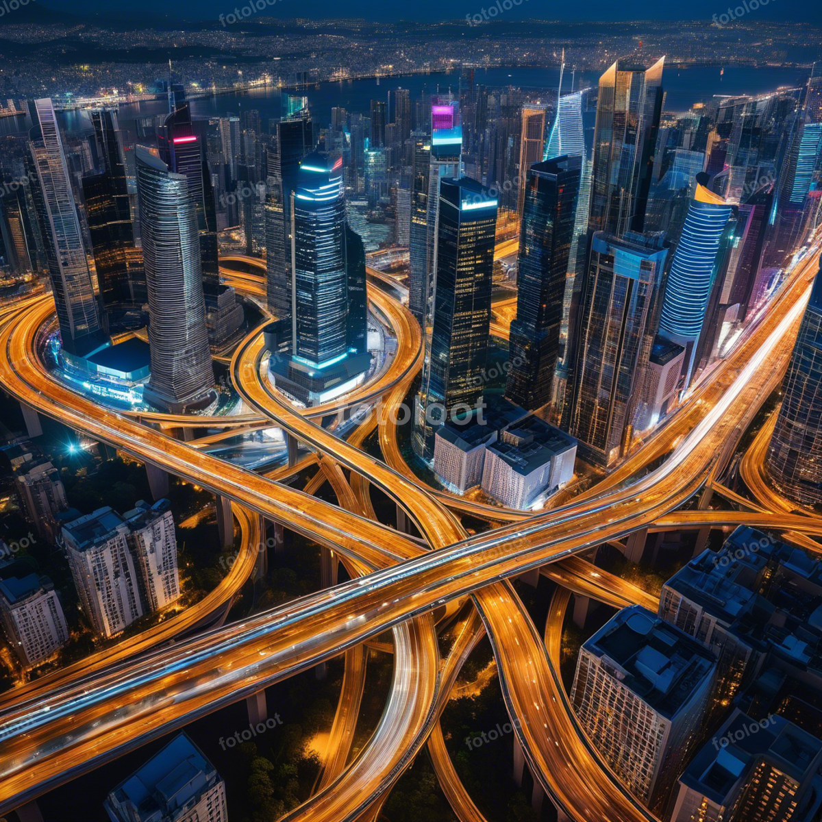 Street Life: building, city, highway