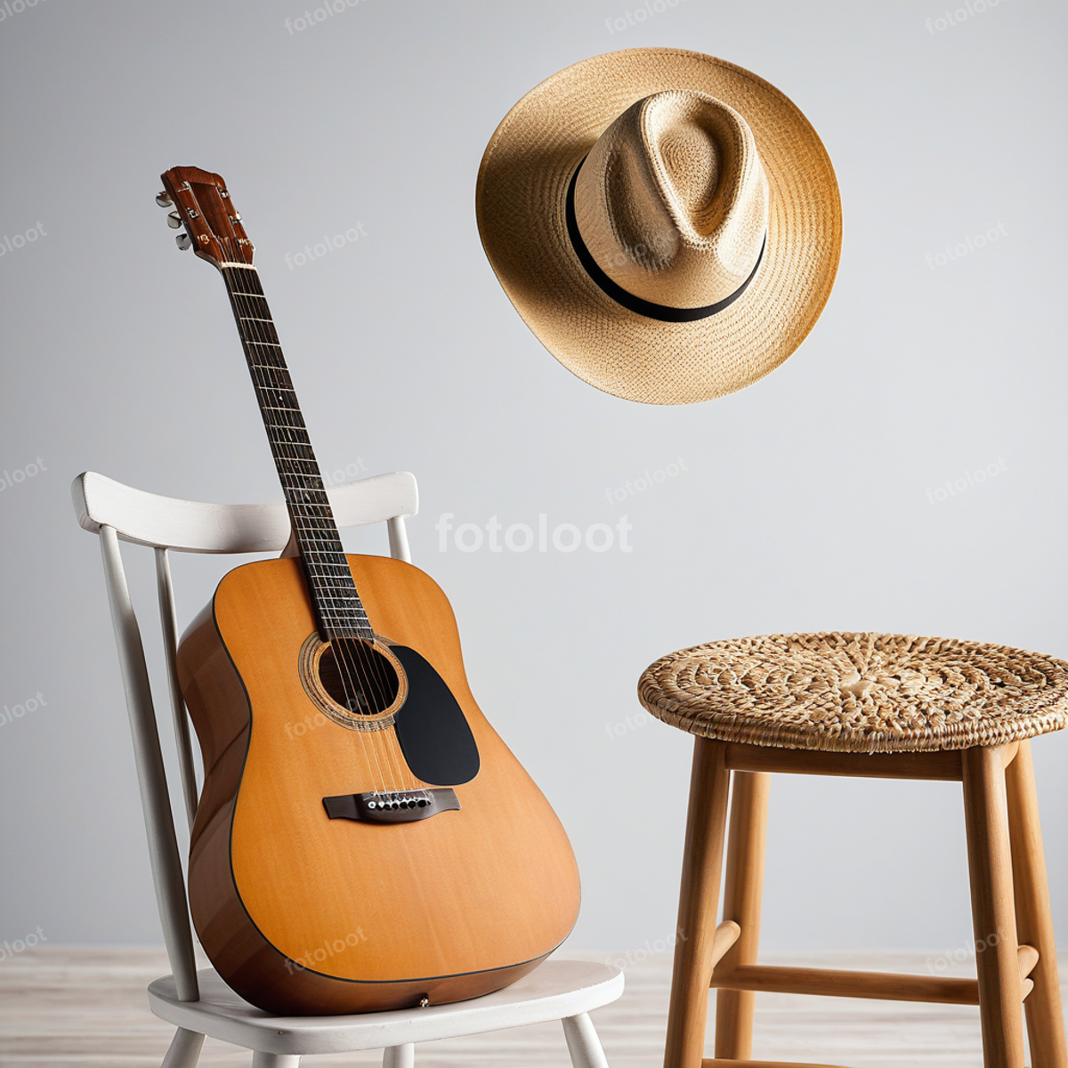 Dance & Music: bar stool, chair, cowboy hat