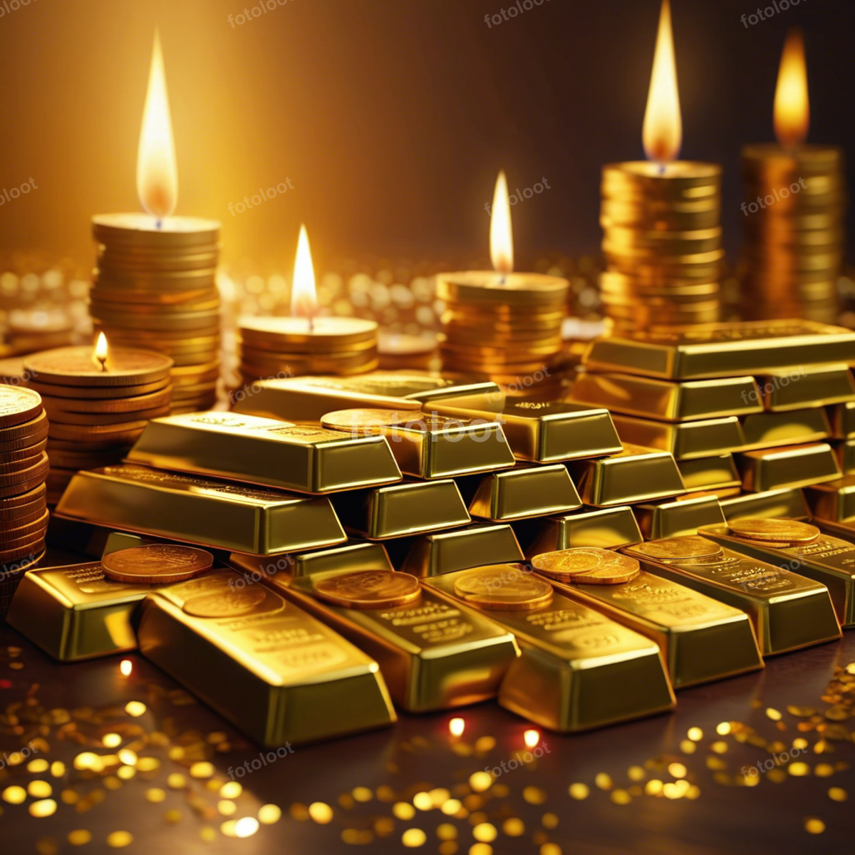 Festivals & Culture: candle, coin, money